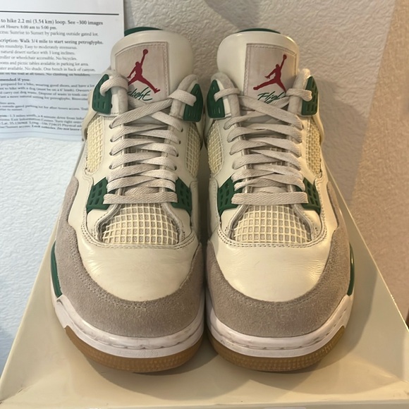 Nike SB Air Jordan IV 4 Pine Green 2023 - Picture 1 of 9